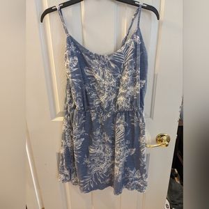 Old navy sleeveless blue dress